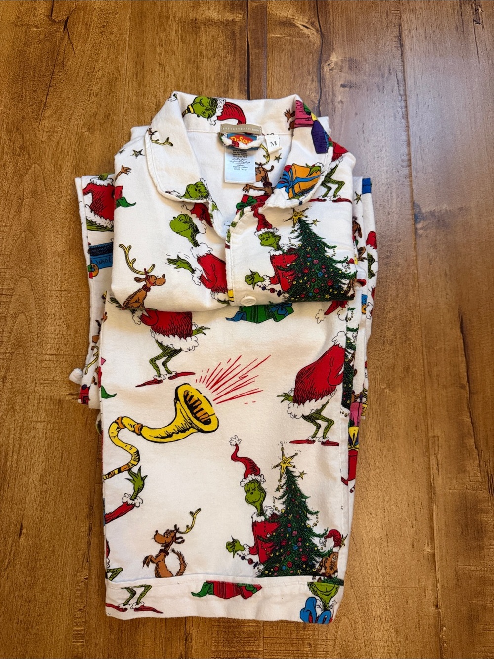 Pottery Barn Teen Grinch Holiday Pajama Set